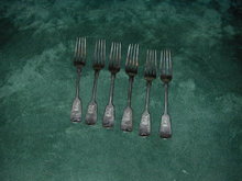 Mathew Boulton Old Sheffied Set of 6 Forks