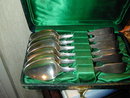 Set of Sterling Silver Teaspoons 1814