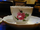 Pr. Antique Meissen Demitasse Cups and Saucers