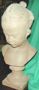 Terracota Bust after Jacques Saly