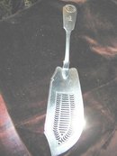 Georgian Sterling Silver Fish Slice 1824