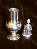 George II Sterling Silver Sugar Castor: Peaston