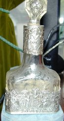 Augsburg Crystal and Silver Perfume Flask II