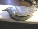 Vintage Snuff Box in the Shape of a Bird