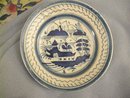 Early English Delft Plate in Chinese Style
