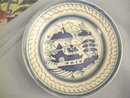Early English Delft Plate in Chinese Style