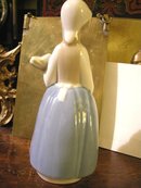 Rex by Lladro Girl with Bundle