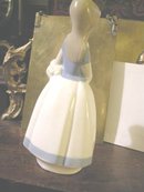 Rex by Lladro Girl with Flower Basket
