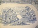 Early Stafforshire Canadian Scenes Platter