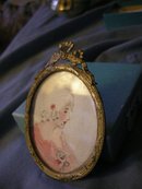 Miniature Portrait of a Lady on Card