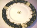 English Plate c.1820 Cobalt, Gold& White