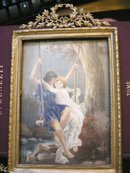Miniature Portrait of Lovers in Swing