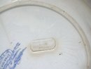 Pr. Antique Georgian Blue &White Opaque Plates