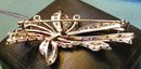 Diamond & Platinum Brooch: Almost 4 carats