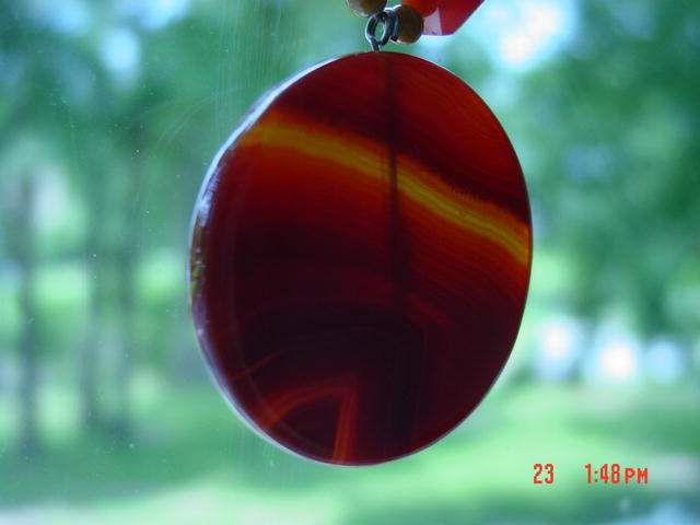 Carnelian and Jasper Necklace