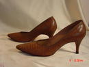 Vintage Adores Tan Reptile Lizard Alligator 3