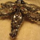 WEISS Vintage Smoky Topaz Star Brooch