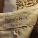 Sabina of India Lord & Taylor Raw Silk Cream Dress & Matching Coat