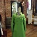 Harilela's Custom Tailors Lime Green Sheath Dress and Matching Coat