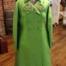 Harilela's Custom Tailors Lime Green Sheath Dress and Matching Coat