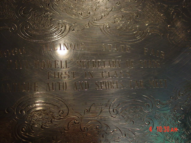 Poole Silverplate Old English Cocktail Tray