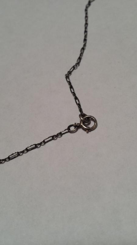 1920's Sterling Art Deco Open Back and Vauxville Mirror Glass Bow Tie Rock Quartz Crystal Necklace