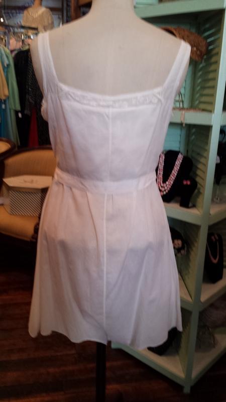 Antique White Cotton Camisole Petticoat