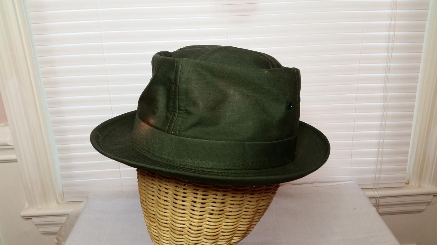Men's Olive Green London Fog Bucket Style Weather Hat