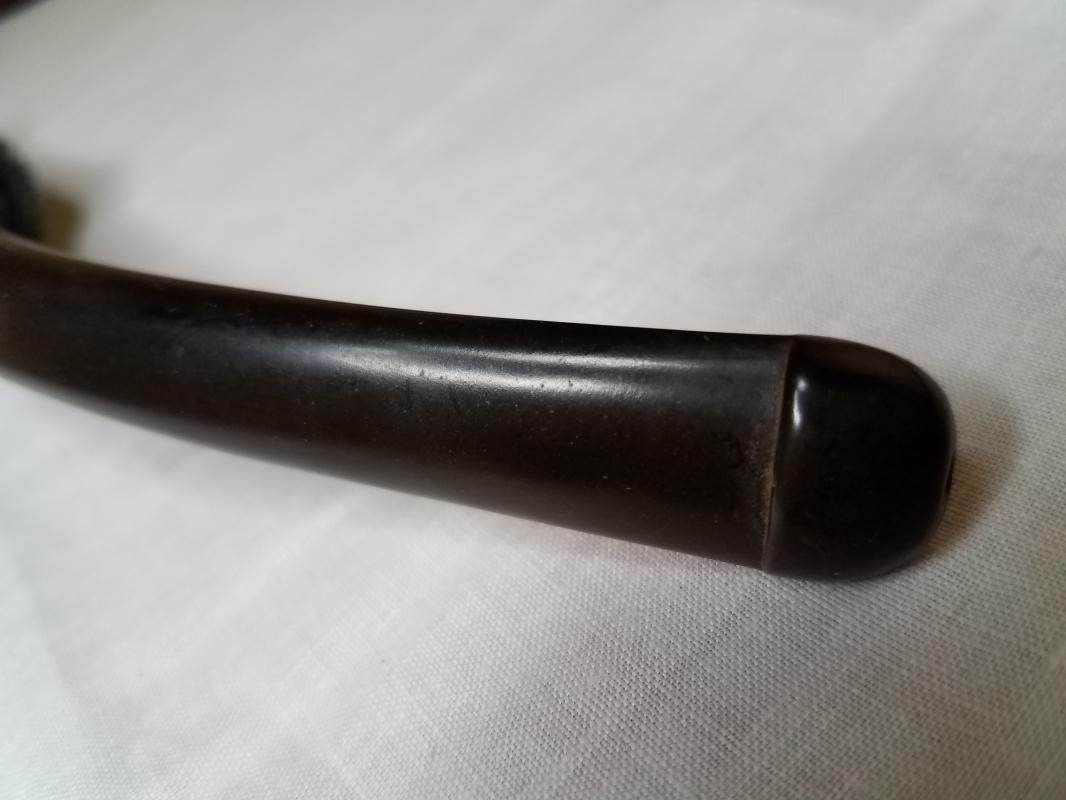 KB&B Kaufman Brothers & Bondy Gutta Percha Carved Eagle Claw Talon Pipe