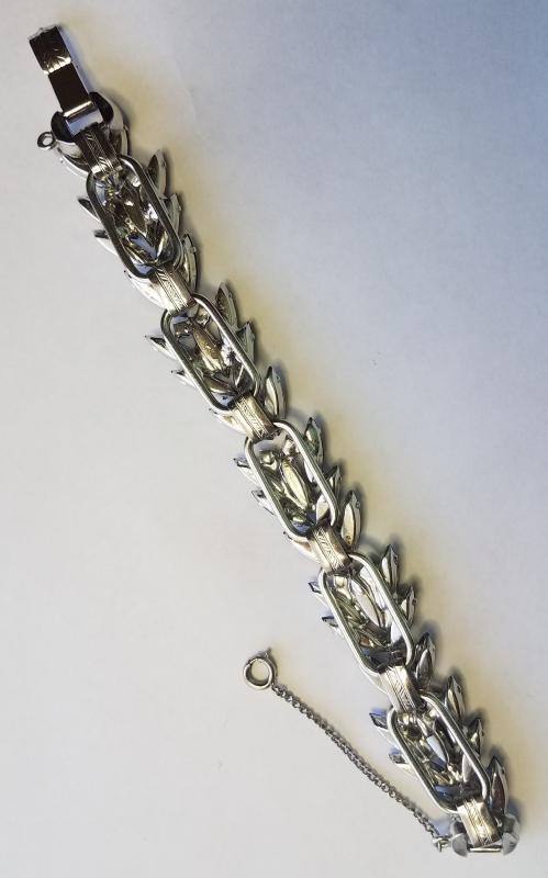 Juliana DeLizza & Elster D&E Black & Diamond Hematite Bracelet Book Piece