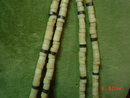 Bone Sliced Bead Necklace