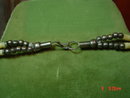 Bone Sliced Bead Necklace