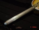 Vintage Art Deco Aluminum & Celluloid Hair Brush