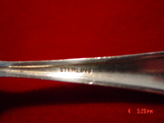 Sterling Silver Baby Fork