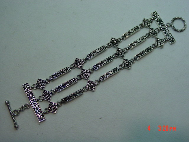 Sterling Silver Link Bracelet