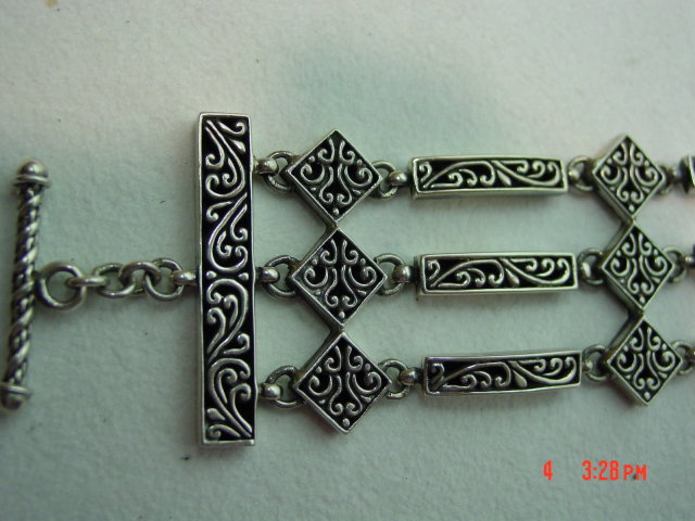 Sterling Silver Link Bracelet