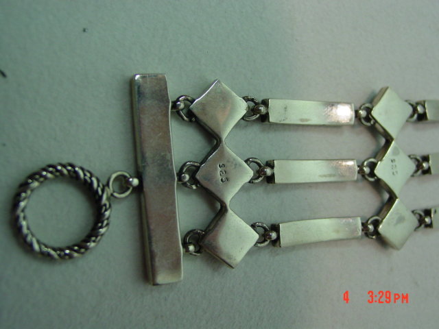 Sterling Silver Link Bracelet