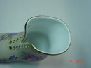 Large Hand Painted Porcelain Ladies Boot