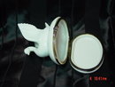 White Porcelain Hinged Swan Box