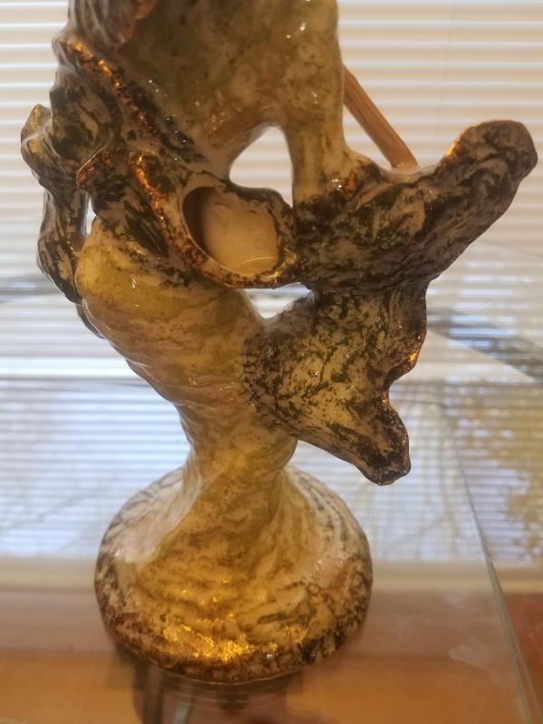 Pair of 1950's Hedi Schoop Geisha Girls Flower Holders Figurines