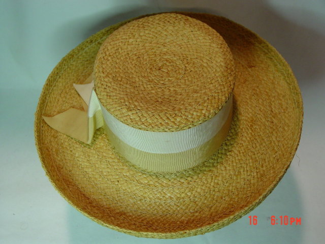 Vintage Ladies Panama Straw Betmar Hat