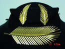 Goldtone Giovanni Fern Leaf Brooch Pin & Clip Earrings
