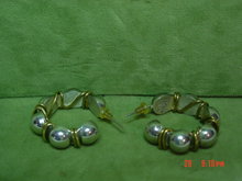Heavy Taxco Mexico 925 Sterling Pierced Earrings