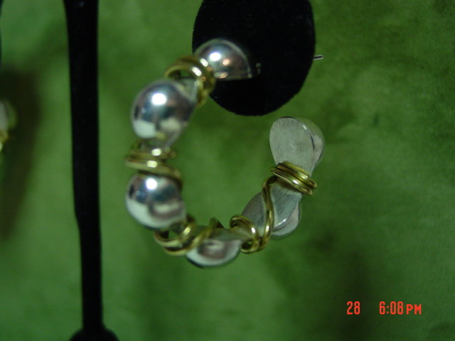 Heavy Taxco Mexico 925 Sterling Pierced Earrings