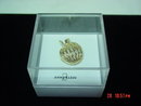 Anne Kleine Goldtone Apple Pin Brooch