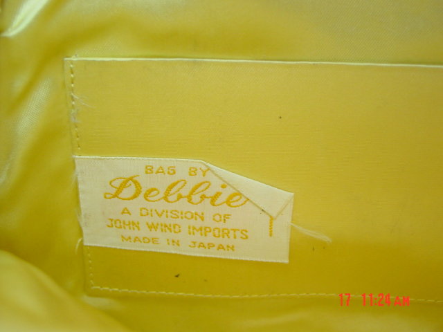 Vintage Gold Seed Bead Purse Evening Bag by Debbie of John Wind Imports