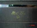 Vintage 1950's Cream Faux Fur & Vinyl Purse Handbag by Mel-Ton