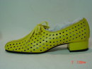 Vintage Yellow Leather Ladies Shoes by Hush Puppies