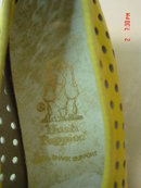 Vintage Yellow Leather Ladies Shoes by Hush Puppies