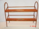 Antique Metal Store Shoe Display Rack